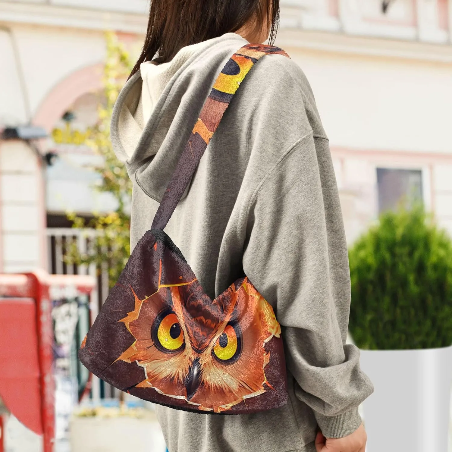 Ocean Crab Coral Plank Ladies Shoulder Bag, Tote Bag Shoulder Handbag, Autumn Handbags