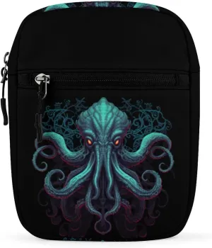 Octopus Small Crossbody Bag Mini Shoulder Bag Purse Travel Passport Wallet Bag for Women Men