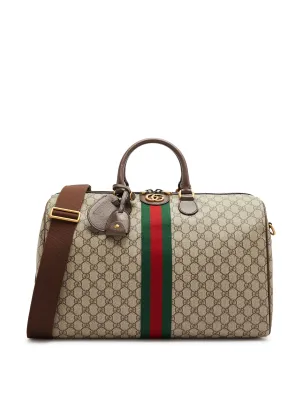 Ophidia GG medium monogrammed holdall