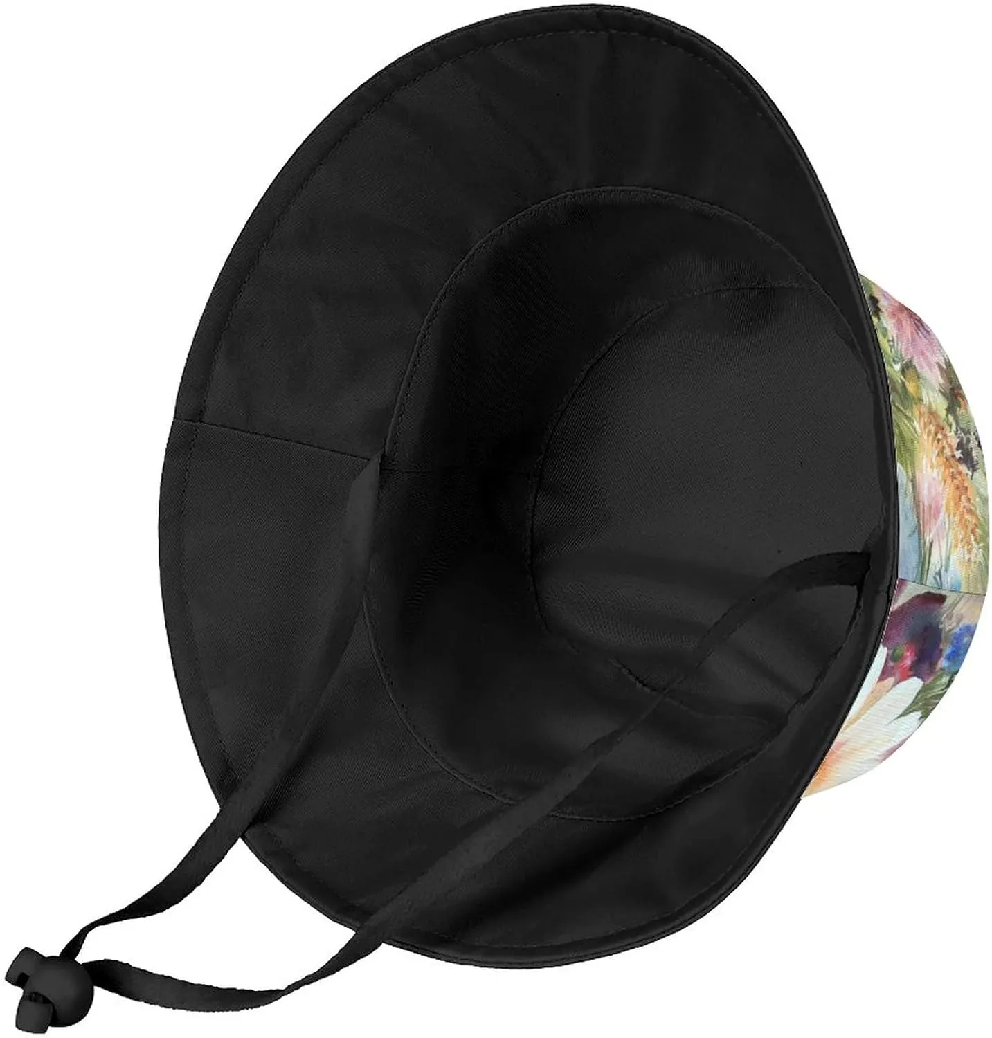 Oyihfvs Packable Fisherman's Hat Bucket hat, Unisex Sun Protection Wide Brim Fisherman Cap for Summer Outdoor Travel