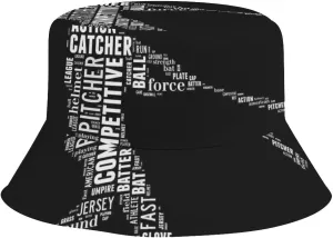 Oyihfvs Packable Fisherman's Hat Bucket hat, Unisex Sun Protection Wide Brim Fisherman Cap for Summer Outdoor Travel