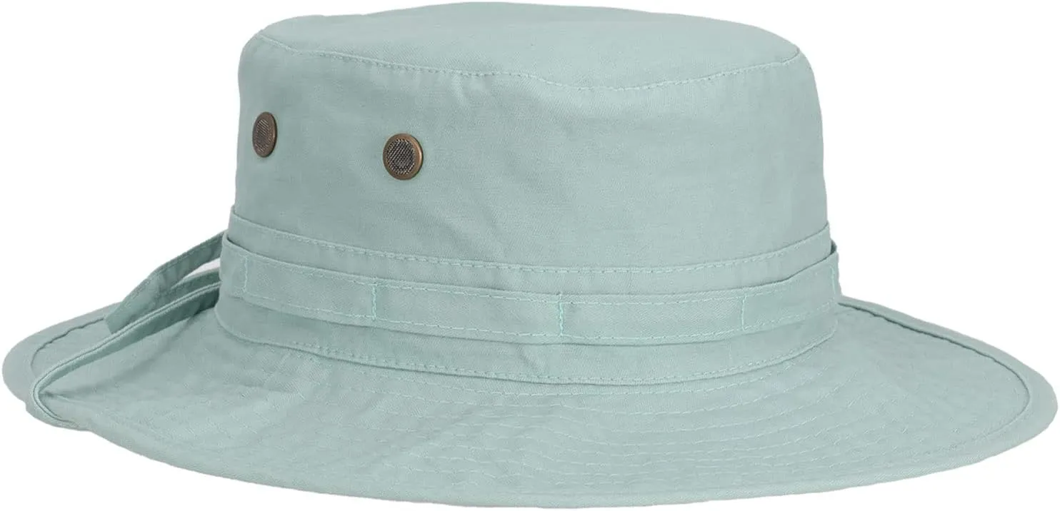 Panama Jack Women's Bucket Hat - Palm Print Underbrim, Packable, Adjustable, UPF (SPF) 50  UVA/UVB Sun Protection, 3" Brim