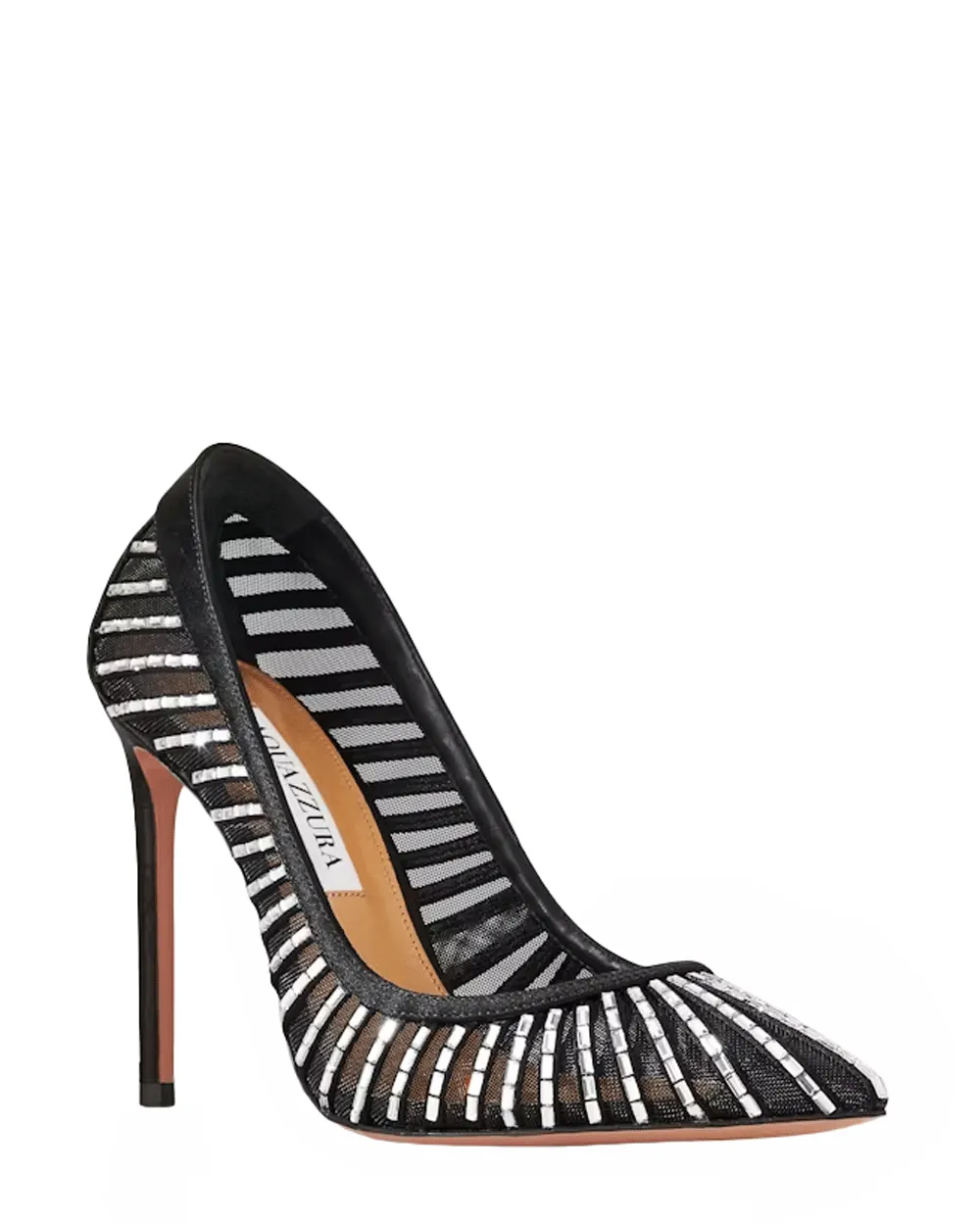 Passions Crystal Pump in Black