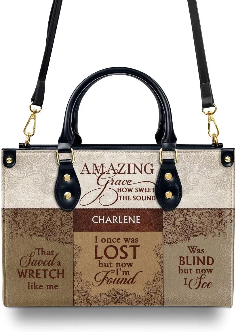 Personalized Leather Handbag For African American - Christmas Gifts For Women For Black Women