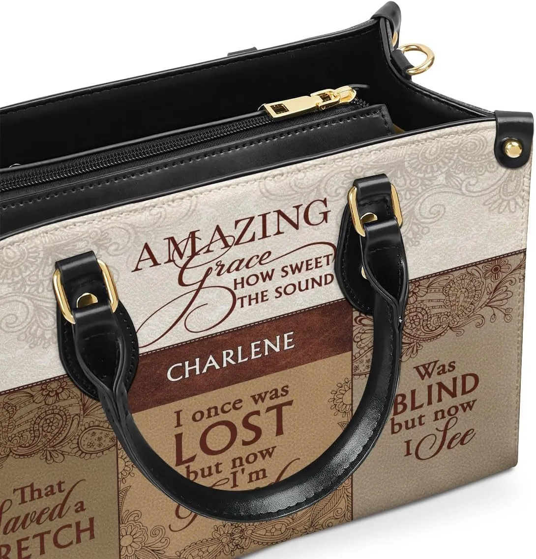 Personalized Leather Handbag For African American - Christmas Gifts For Women For Black Women
