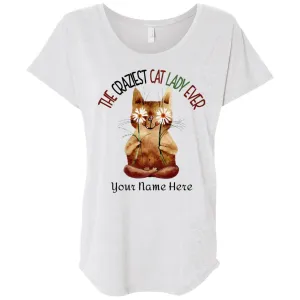 Personalized The Craziest Cat Lady Ever Shirts