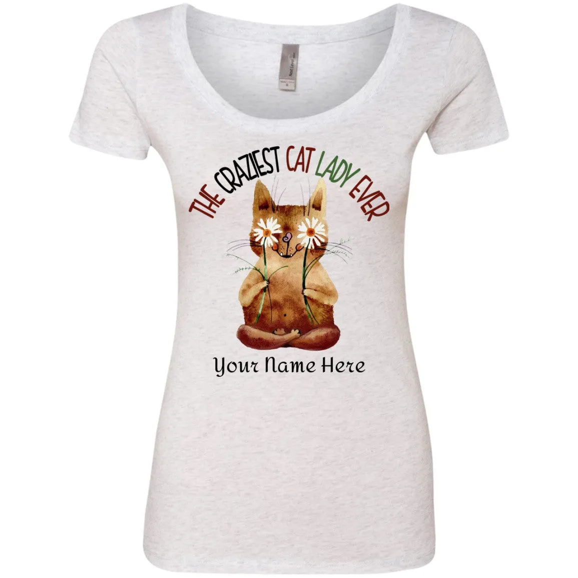 Personalized The Craziest Cat Lady Ever Shirts