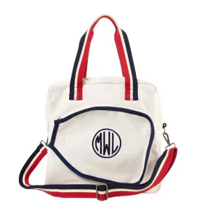Pickleball Bag with Embroidered Monogram