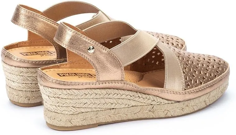PIKOLINOS Wedge Sandals Leather Benidorm for Woman