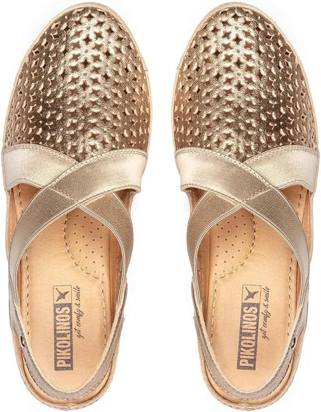 PIKOLINOS Wedge Sandals Leather Benidorm for Woman