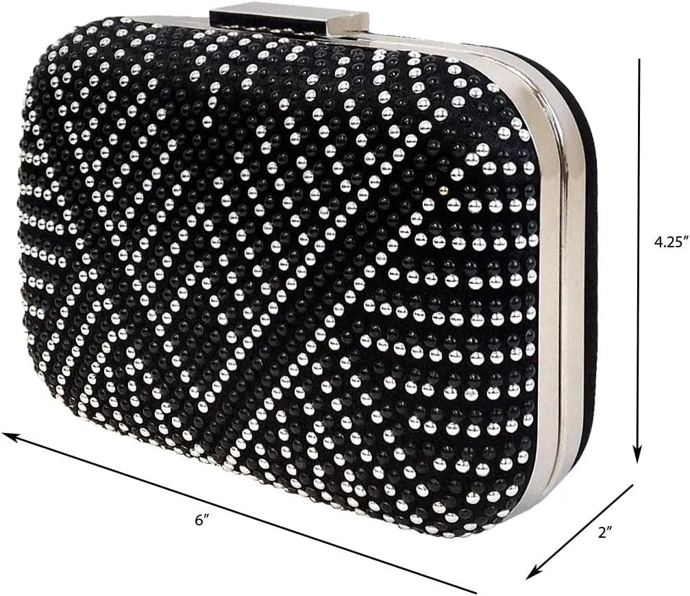 Pillow Shape Animal Print Box Clutch