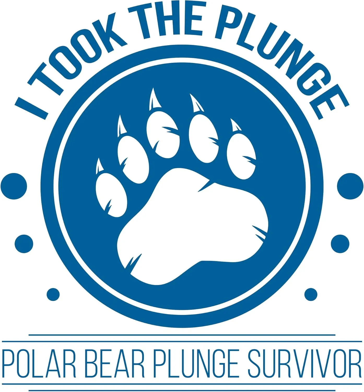 Polar Bear Plunge - New Year's Eve Holiday Survivor T Shirt