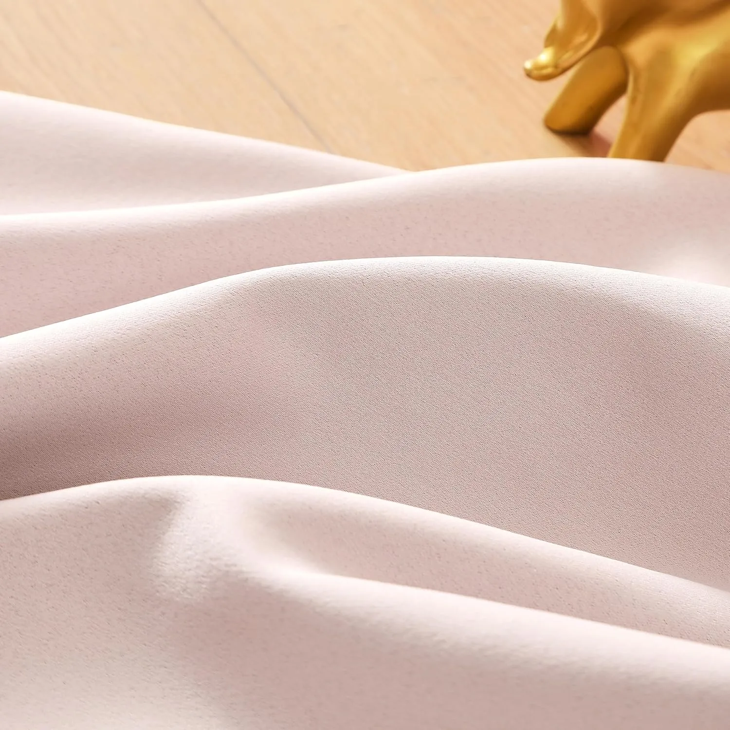 Pom Pom Curtains for Bedroom Pink Girls Room Blackout Window Drapes 63" Energy Efficient Thermal Insulated Living Room Darkening Curtain Panels 2pcs
