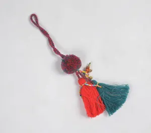 Pom-pom Tasseled Bag Tie
