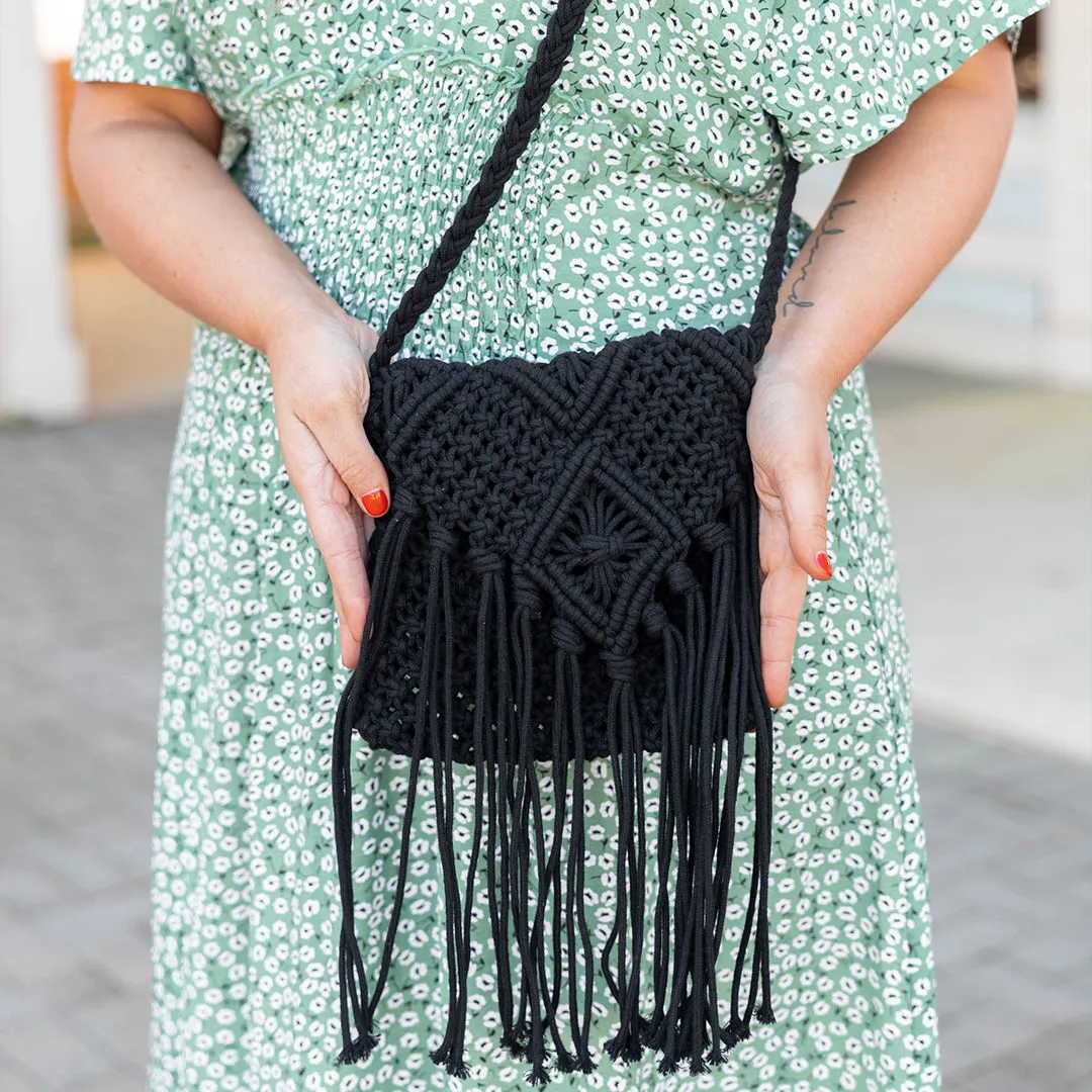Poolside Adventures Purse, Black