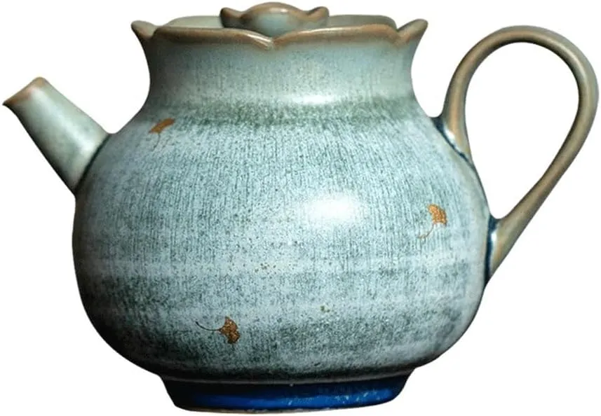 Pot for Tea Ceramic Kiln-Changed Teapot Tea Brewing Container 170ml Household Small Teapot Tea Set Kung Fu Tea Set Tea Set Teapot