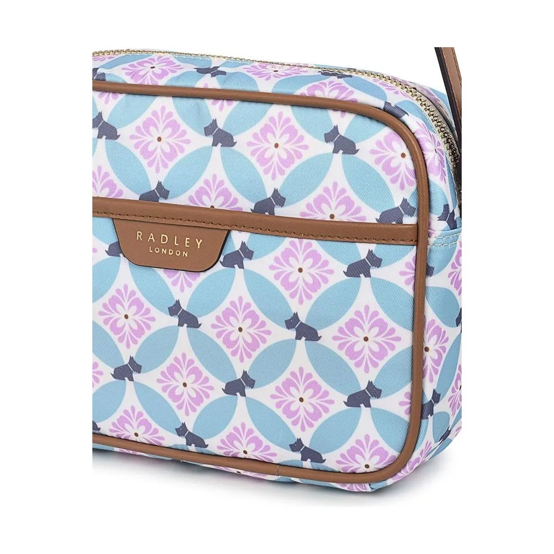Radley Willow Walk Spring Geo Small Ziptop Crossbody Bag - Chalk