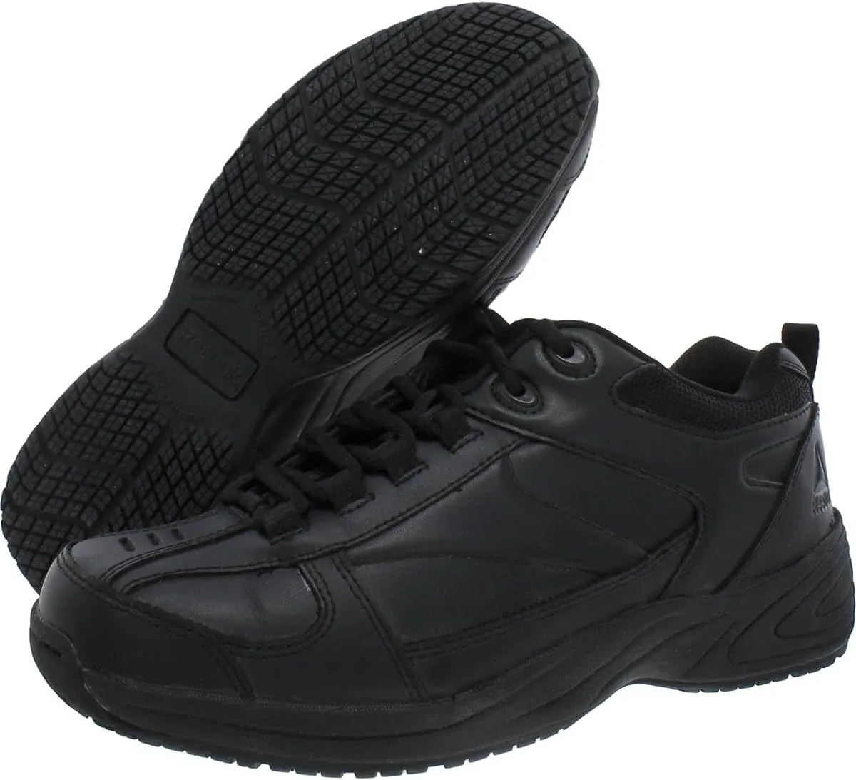 Reebok Mens Jorie Leather Electrical Hazard Protection Sneakers