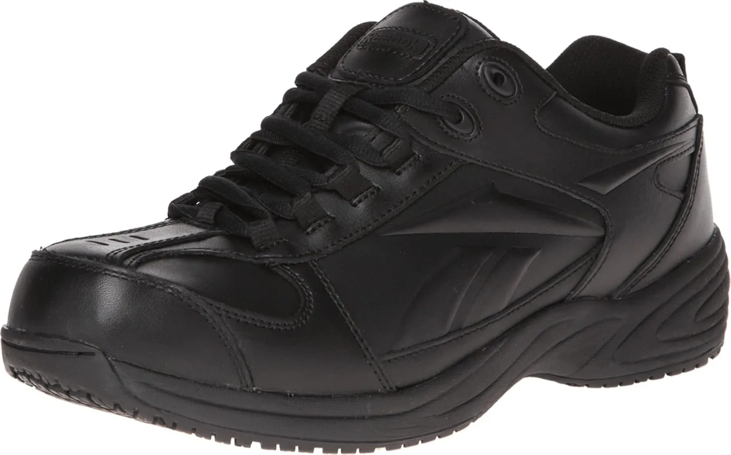 Reebok mens Jorie Street Sport Jogger Work Industrial Construction Shoe, Black, 7 Wide US