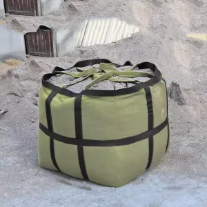 Reusable Lift Bag Durable Sling Lifting Bag Weaving Sail Bag Anti-Tear Strong Load Bearing Bag(Green)