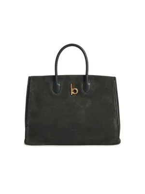 'Rocking Horse' Green Suede Bag