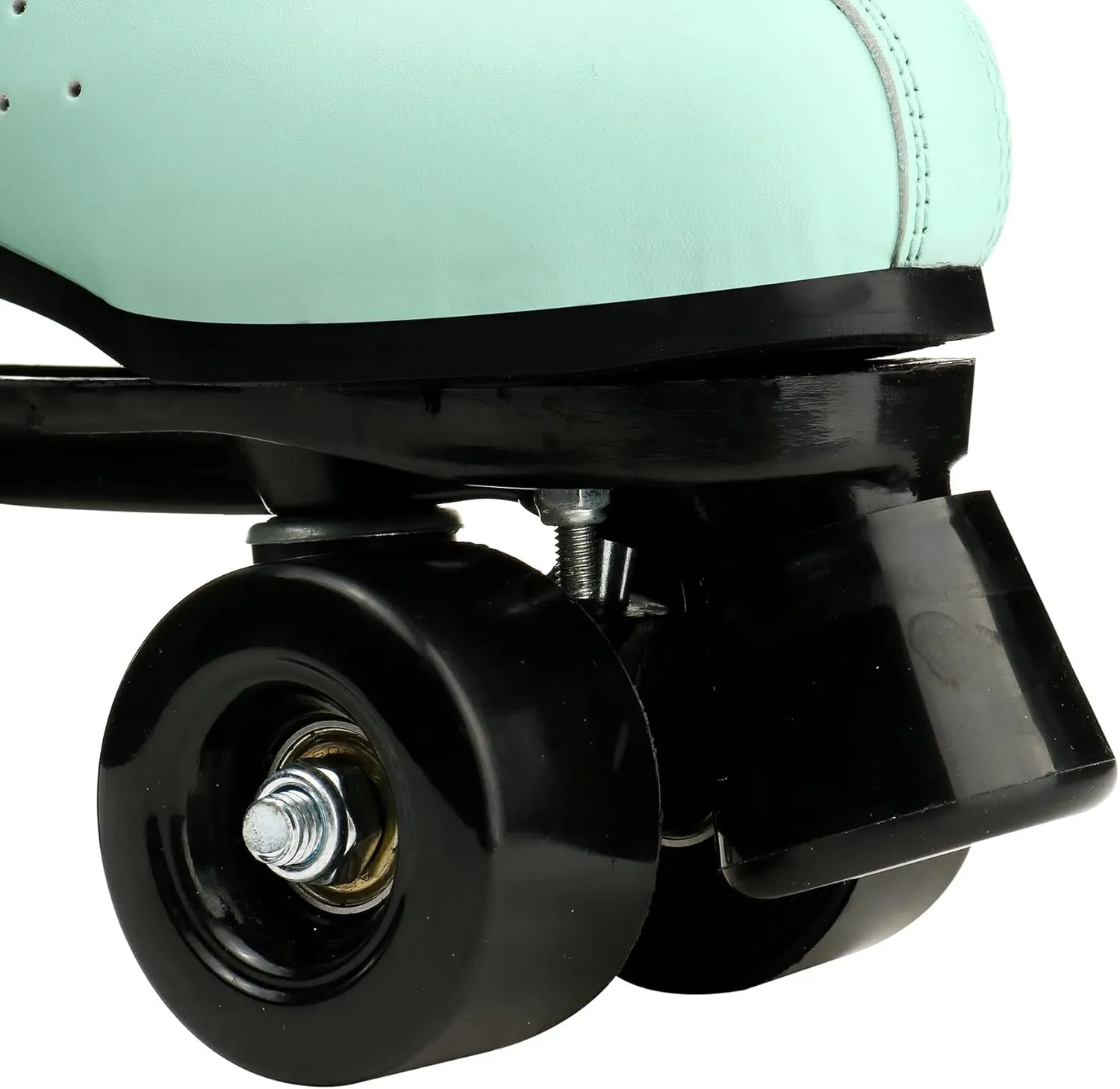 Roller Skates for Women and Men Cowhide High-Top Shoes Classic Double-Row Roller Skate Four-Wheel Roller Skates for Men Girls Unisex