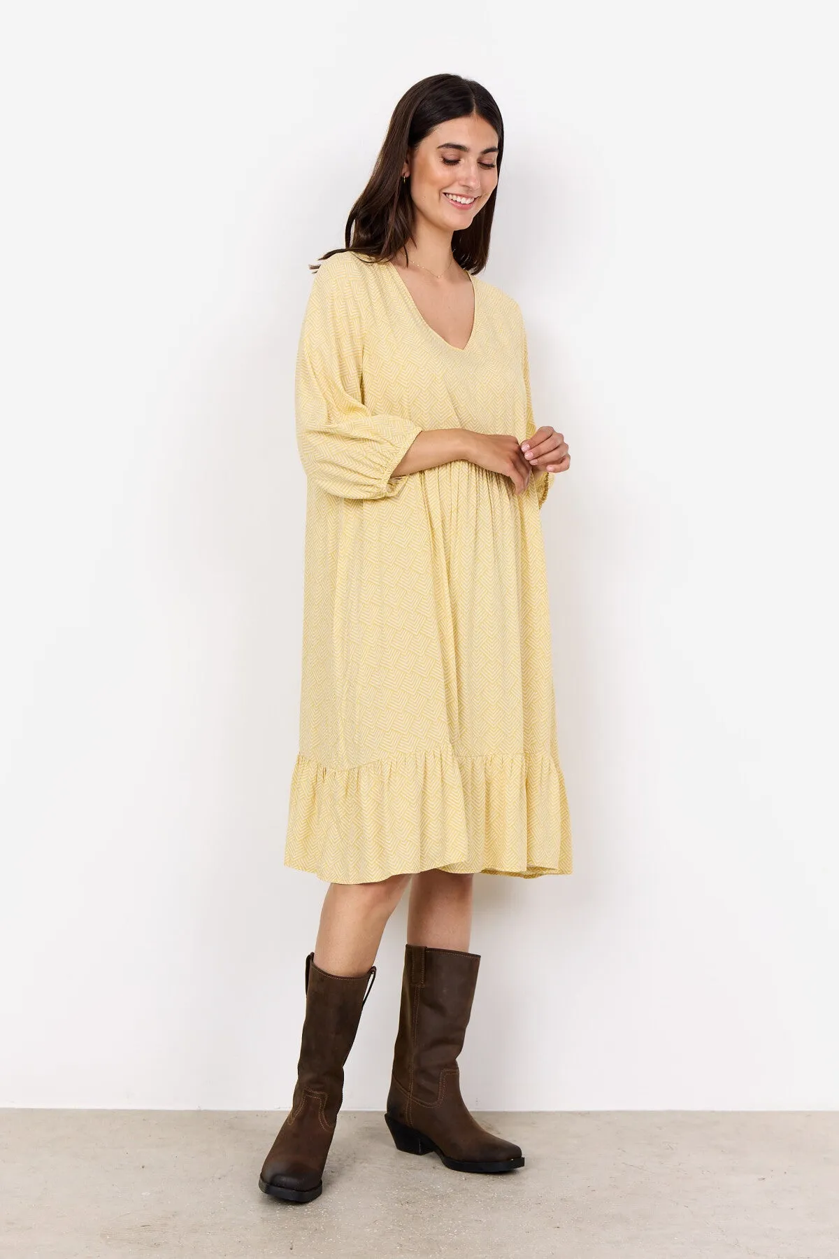 SC-POSH 3 Dress Yellow