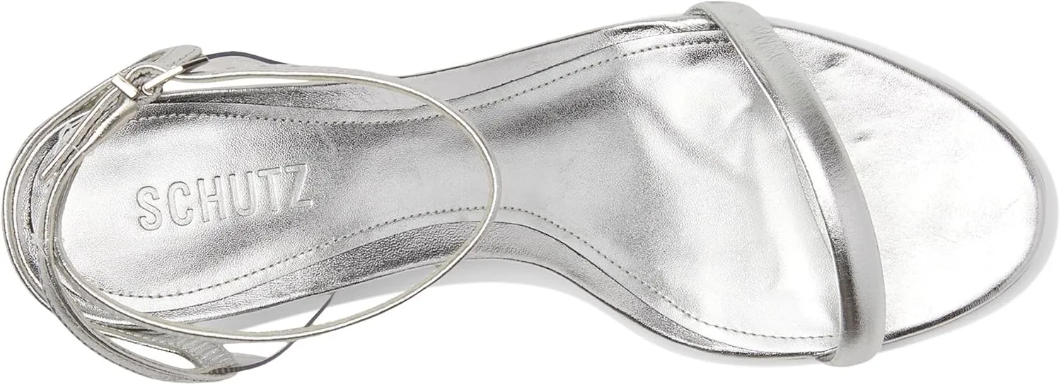 SCHUTZ Women's Skye Mid Block Sandal
