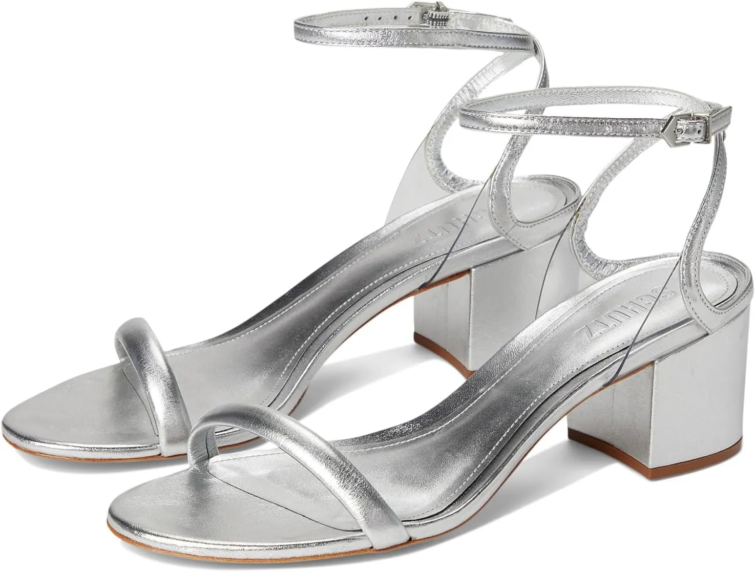 SCHUTZ Women's Skye Mid Block Sandal