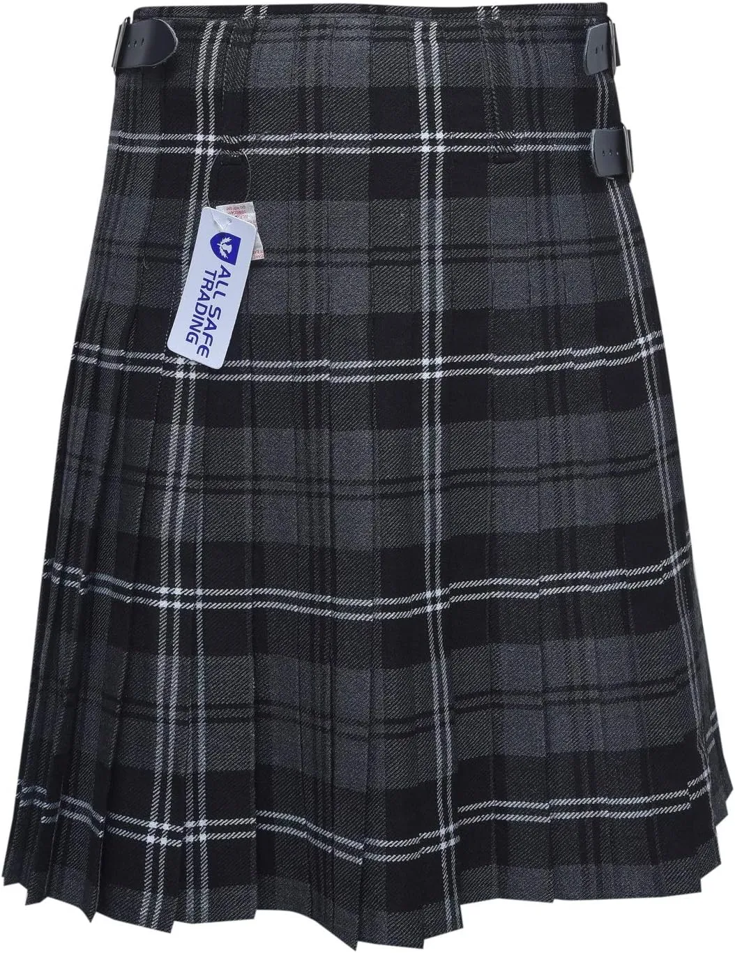 Scottish Men's 8 Yard Tartan Kilt, Highland Wedding Kilt