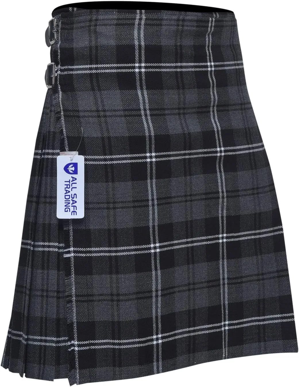 Scottish Men's 8 Yard Tartan Kilt, Highland Wedding Kilt
