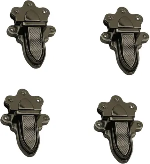 SEWOART 4Pcs Handbag Lock Fasteners Durable Purse Closure Locks Deep Press Locks for Bag Replacement Essential Accessory for Styles