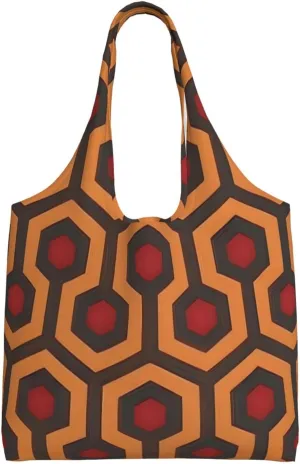 Shining Overlook Printed canvas bag-suitable for shopping bags, fashionable women's bags