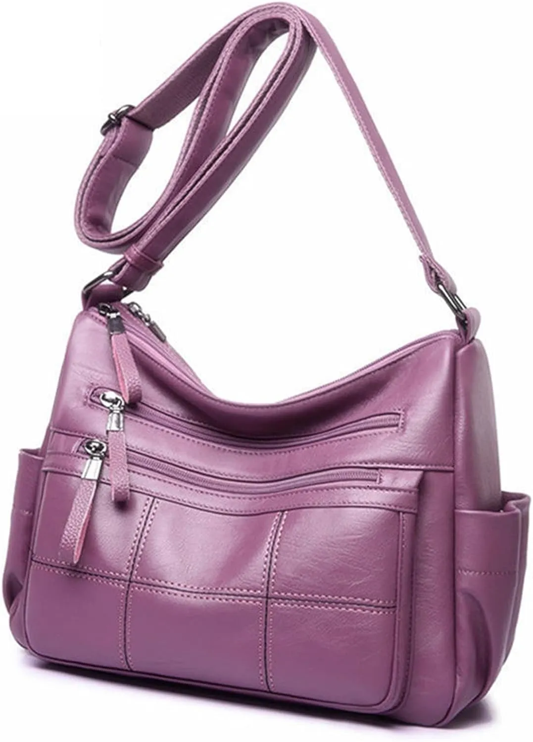 Shoulder bag Soft Leather Ladies Hand Bags， Female Crossbody Bags For Women， Shoulder Messenger Bags
