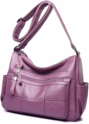 Shoulder bag Soft Leather Ladies Hand Bags， Female Crossbody Bags For Women， Shoulder Messenger Bags
