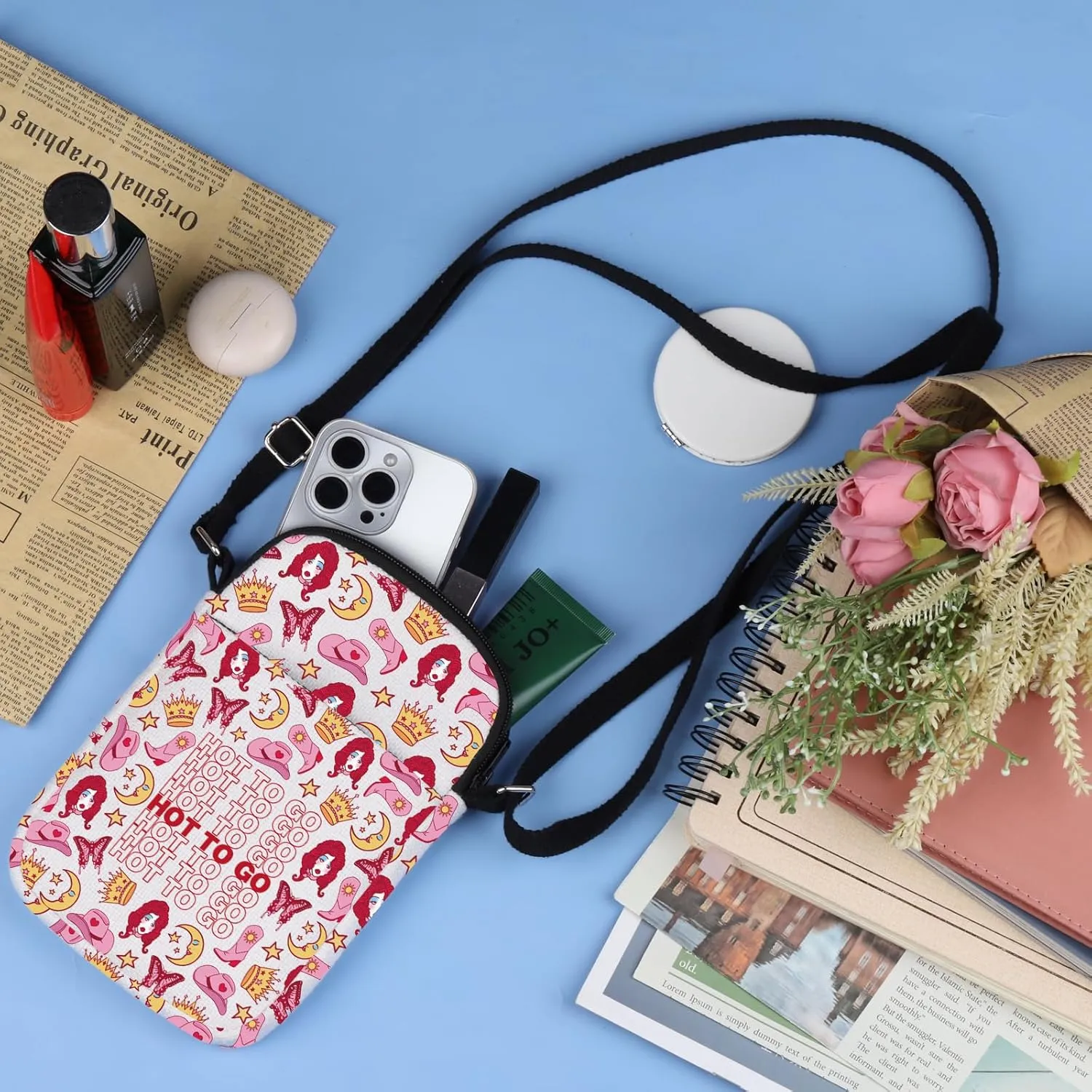 Singer’S Crossbody Bag Singer Album Inspired Gift Singer Hot T-go Merch Funny Gift Pride Tour 2024 Canvas Bag for Fans Gift