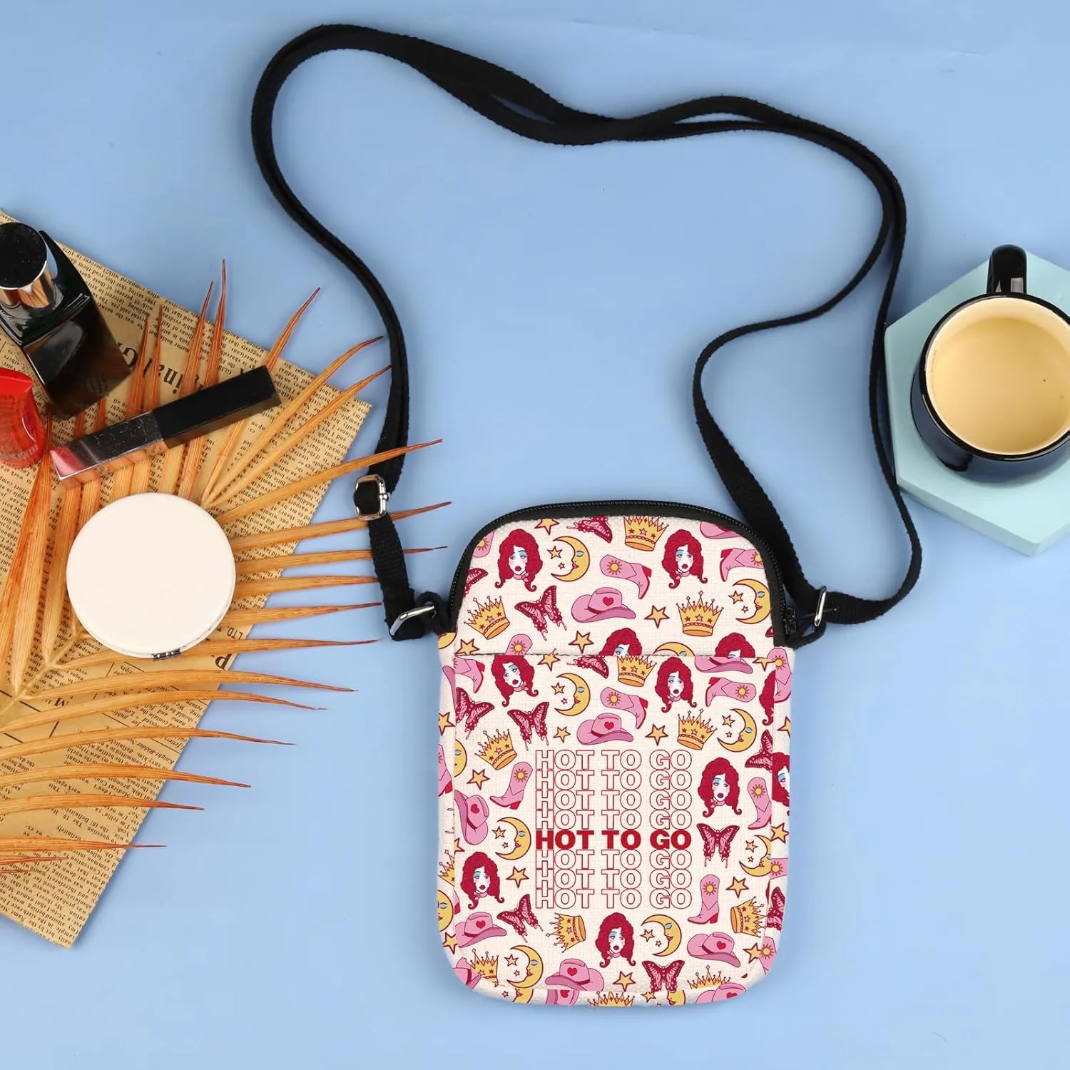 Singer’S Crossbody Bag Singer Album Inspired Gift Singer Hot T-go Merch Funny Gift Pride Tour 2024 Canvas Bag for Fans Gift