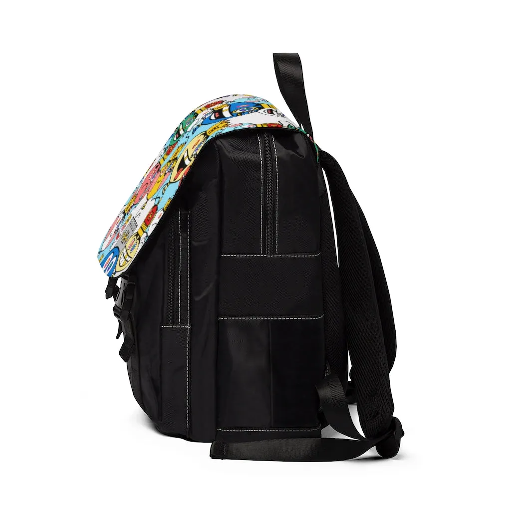 SKY COMMANDER CHIP Blue Unisex Casual Backpack