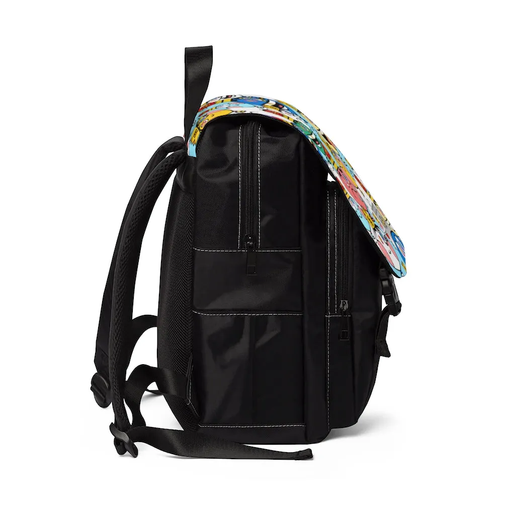 SKY COMMANDER CHIP Blue Unisex Casual Backpack