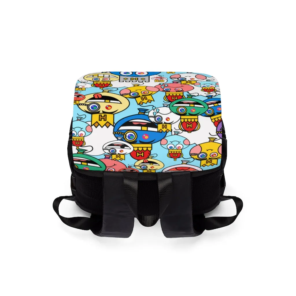 SKY COMMANDER CHIP Blue Unisex Casual Backpack