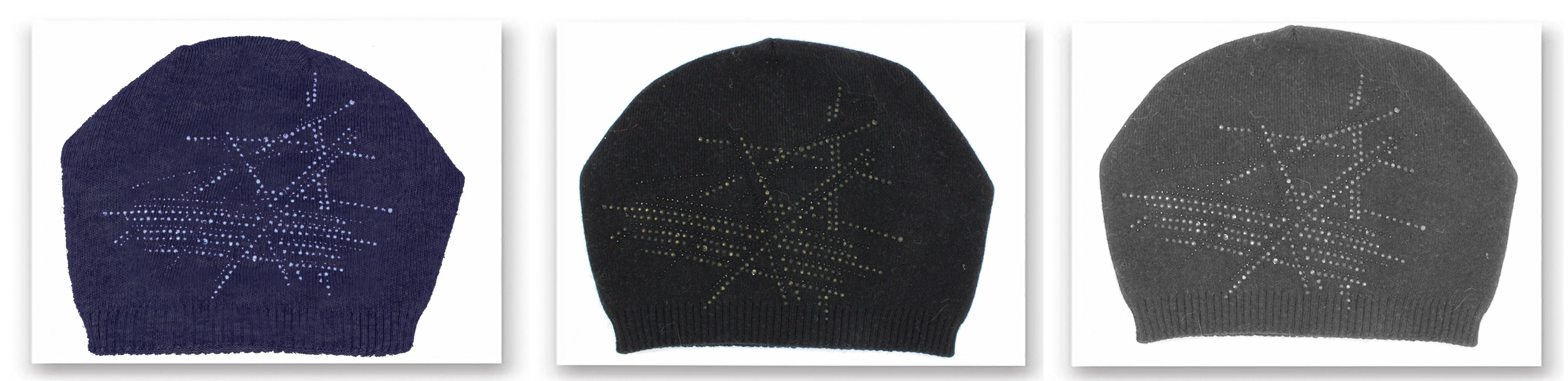 Slouch Embellished Beanie (Snap On Pom Sold Separately)