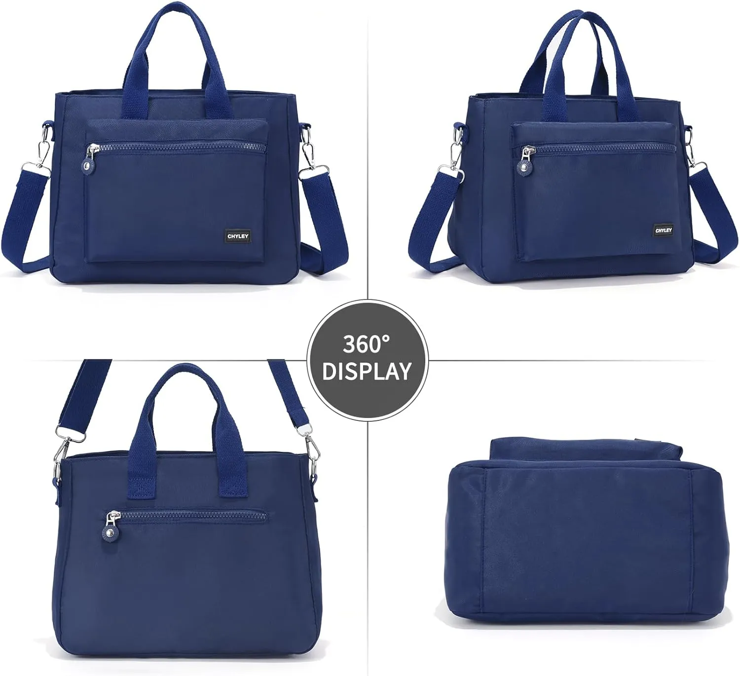 Small Tote Bag for Women,Canvas Crossbody Bags Shoulder Bag With Zipper,Satchel Purse Work Handbag