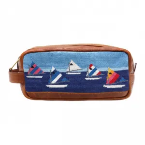 Smathers & Branson Day Sailor Needlepoint Toiletry Bag