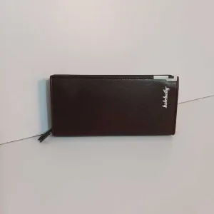 Soft Leather Wallet - Chocolate Brown - W12