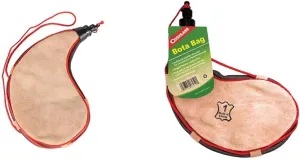 Stansport Spanish Leather Wine Bota Bags - 1 Liter and Coghlan's with Screw Cap and Shoulder Strap