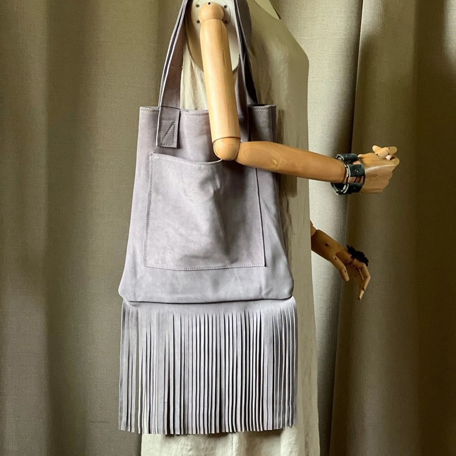 Suede Fring Bag