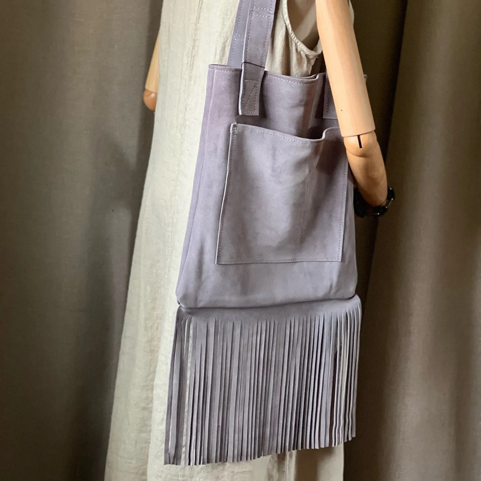 Suede Fring Bag