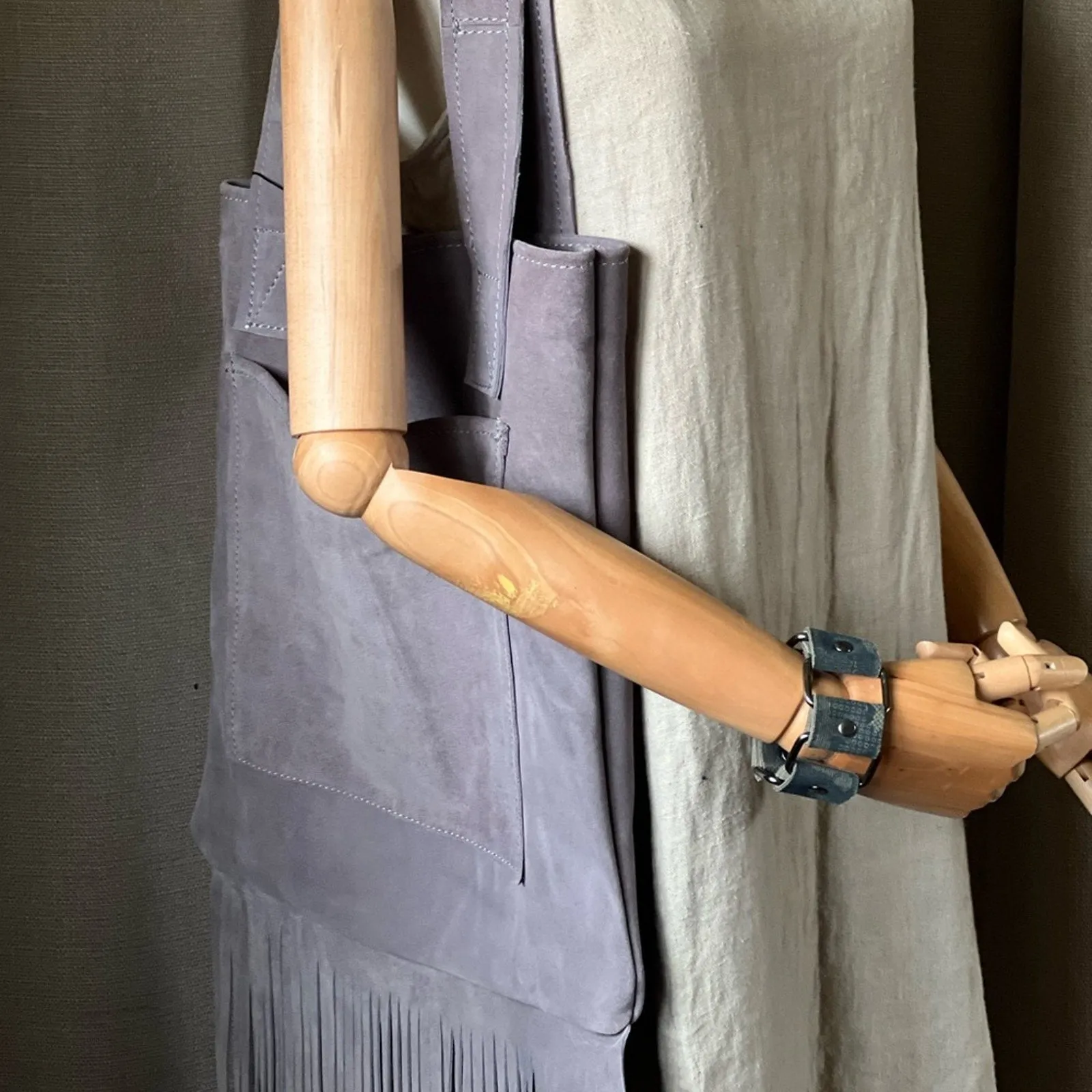 Suede Fring Bag
