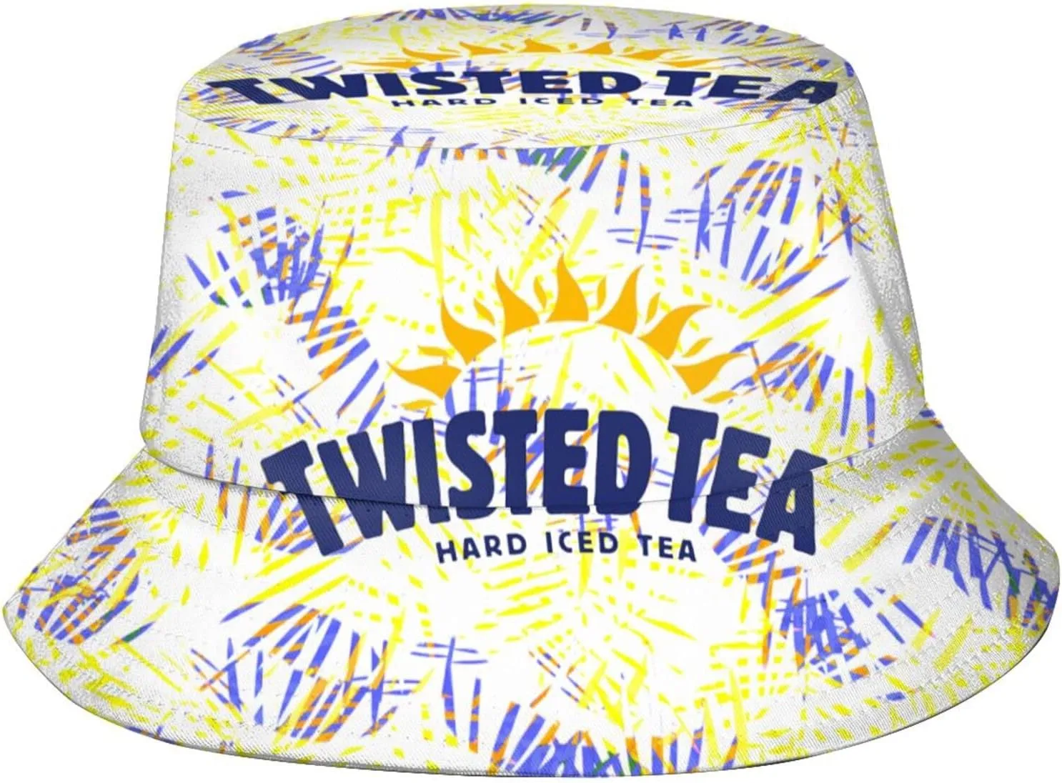 T-Wisted T-Ea Bucket Hat Packable Sun Hats Trendy Print Fisherman Cap Fashion Outdoor Cap for Women and Men
