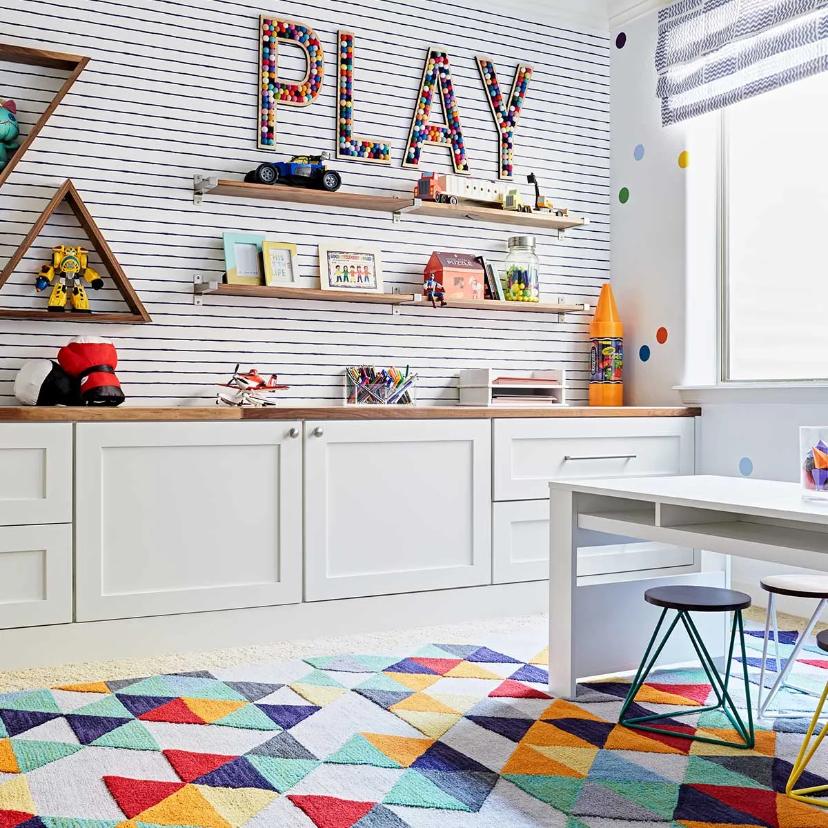 Tall PLAY Letters